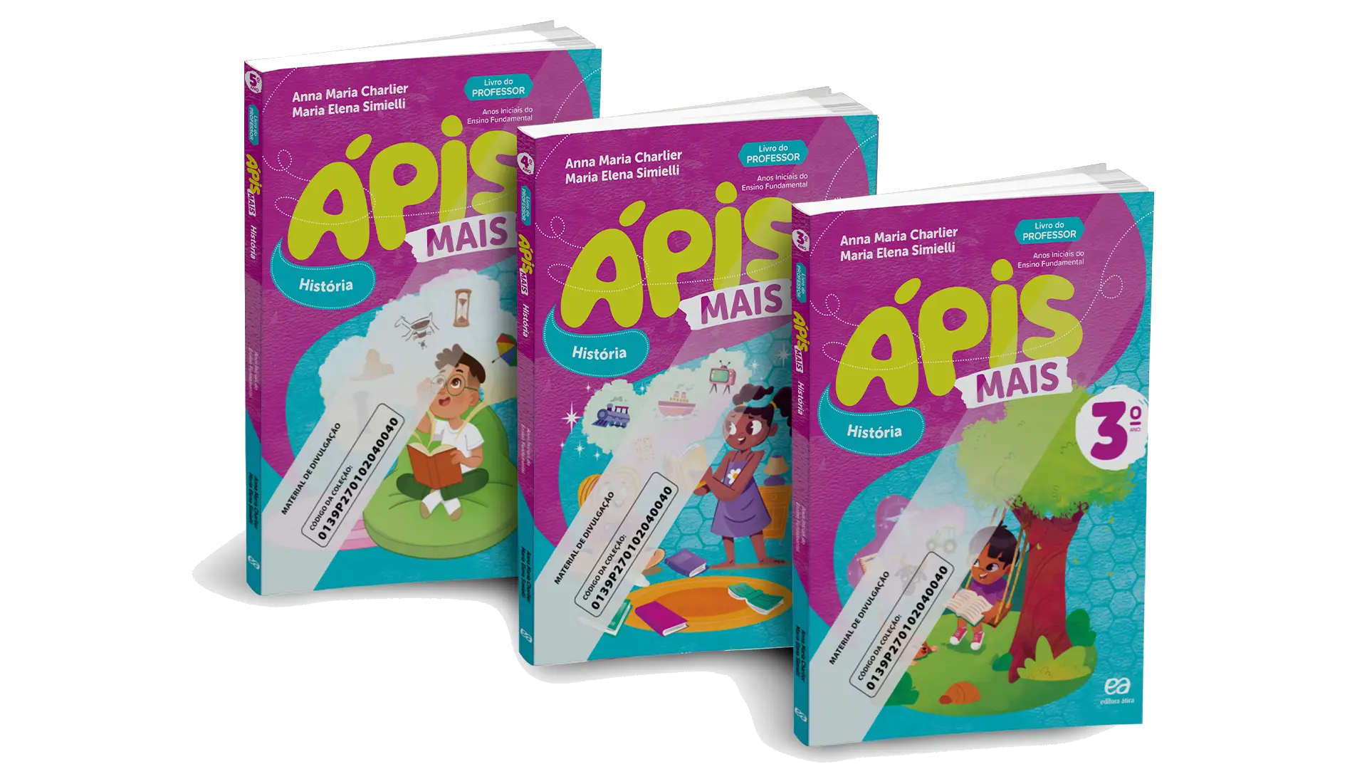 Ápis Mais História | 3º ao 5º ano | PNLD 2027
