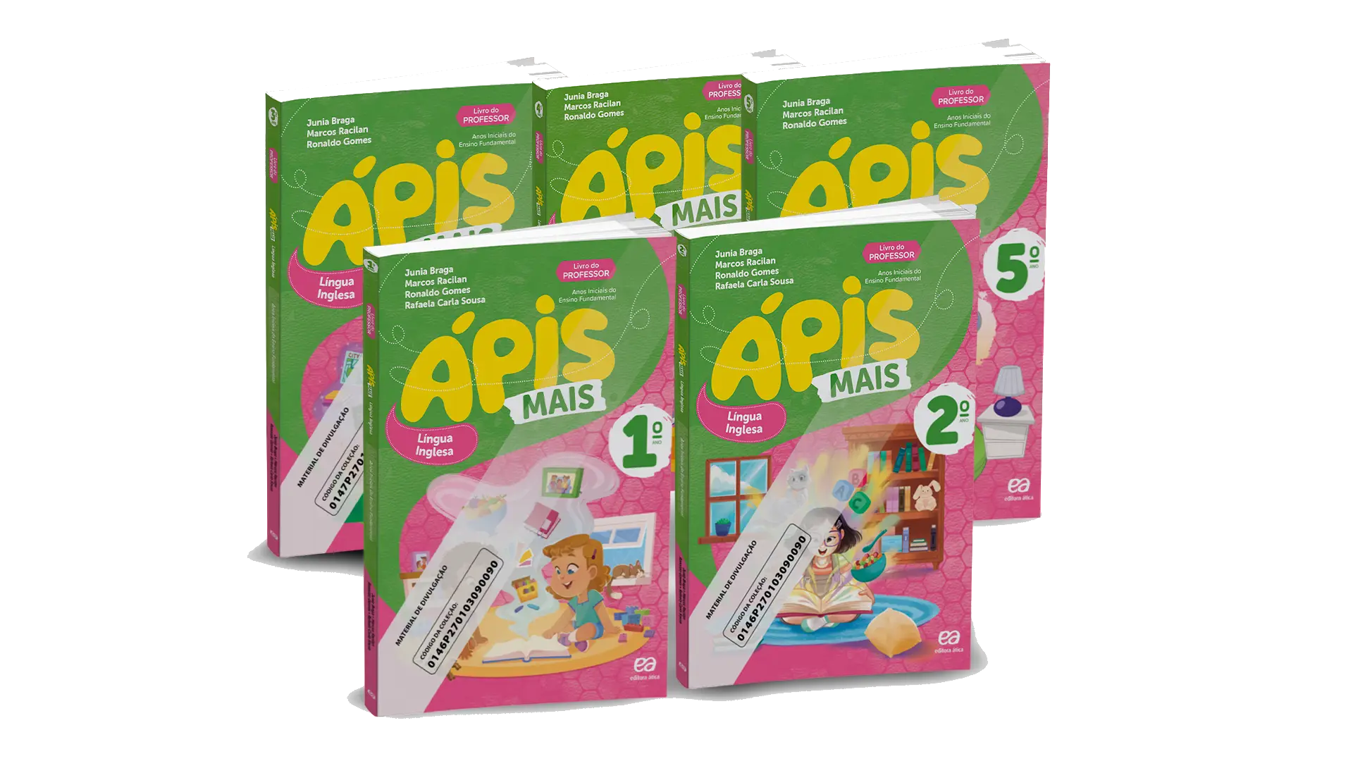 Ápis Mais Língua Inglesa | 1º ao 5º ano | PNLD 2027