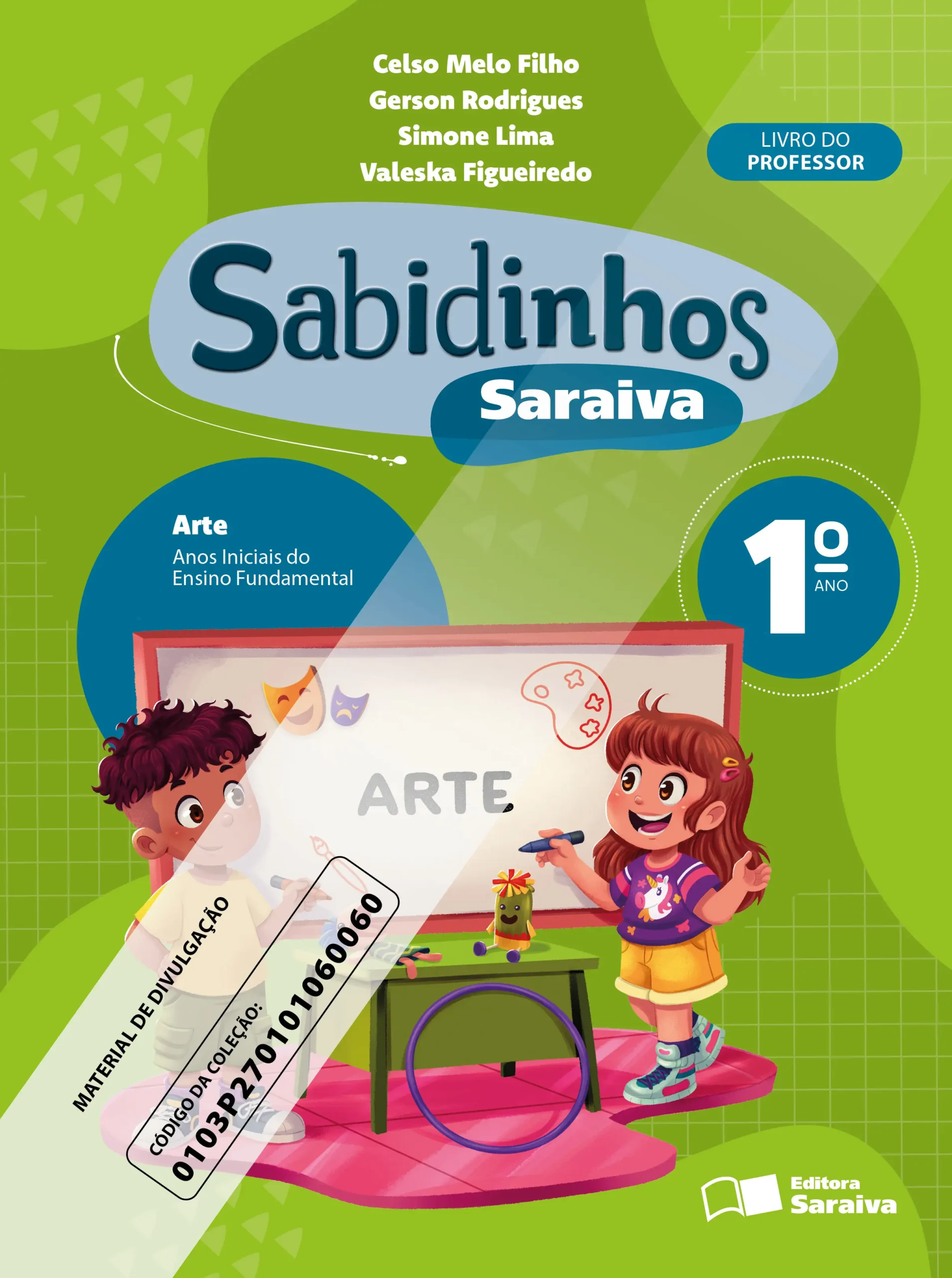 Sabidinhos Saraiva: Arte (1º ano) | PNLD 2027