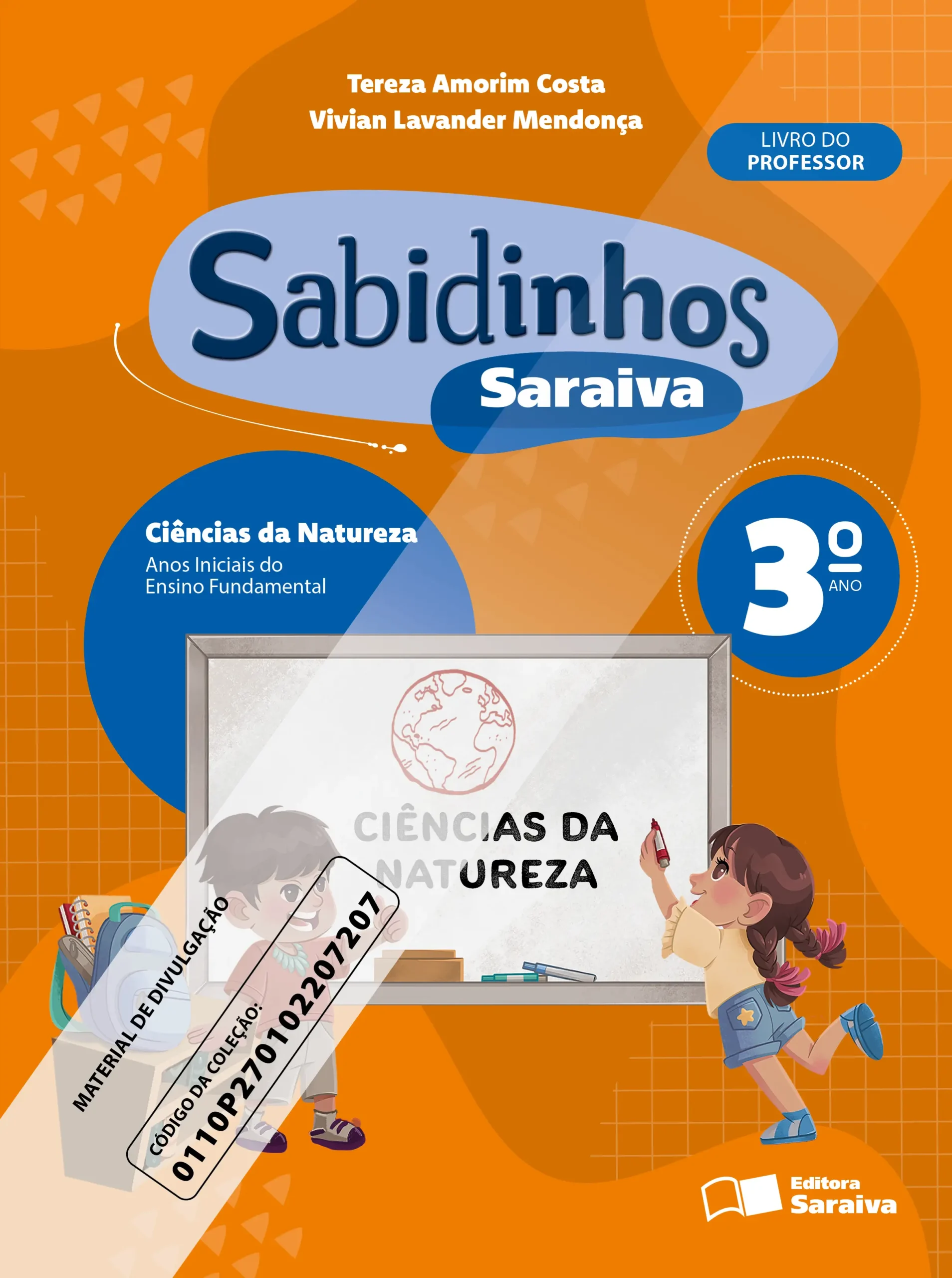 Sabidinhos Saraiva: Ciência da Natureza (3º ano) | PNLD 2027