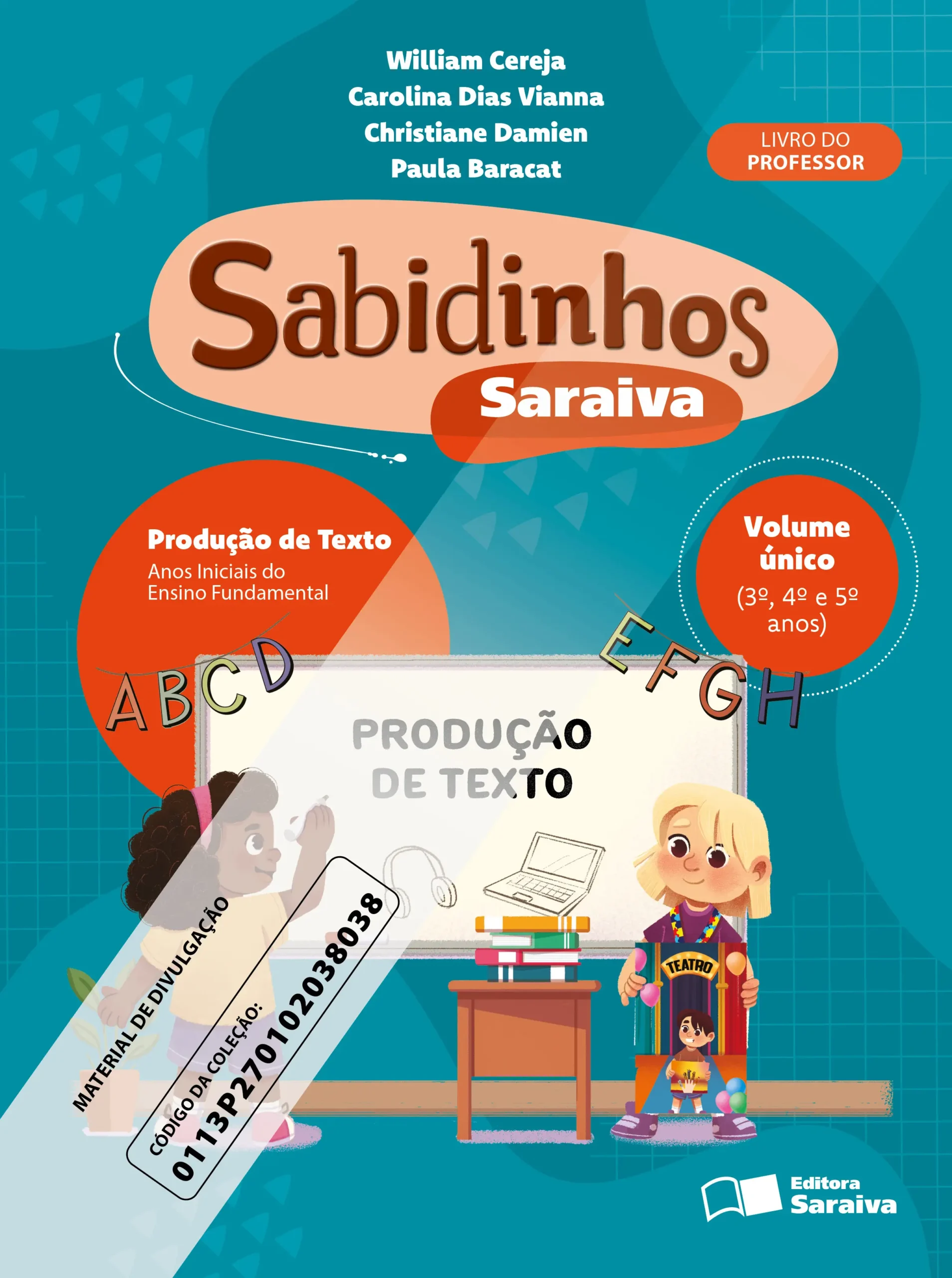 Sabidinhos Saraiva: Produção de texto (3º ao 5º ano) | PNLD 2027