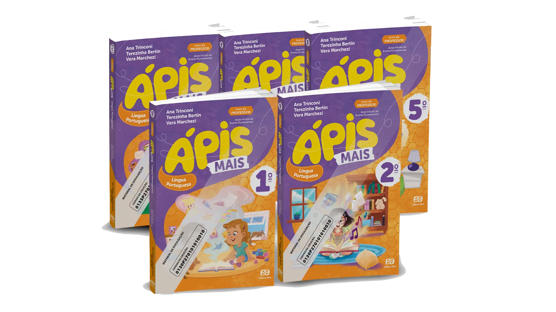 Ápis Mais Língua Portuguesa | 1º ao 5º ano | PNLD 2027