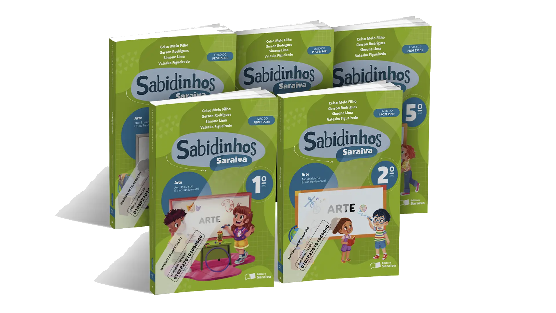 Sabidinhos Saraiva Arte | 1º ao 5º ano | PNLD 2027