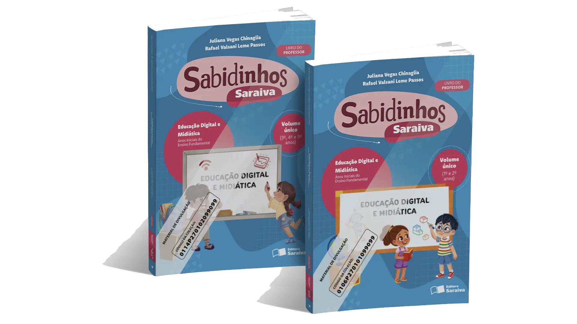 Sabidinhos Saraiva Educação Digital e Midiática | 1º ao 5º ano | PNLD 2027