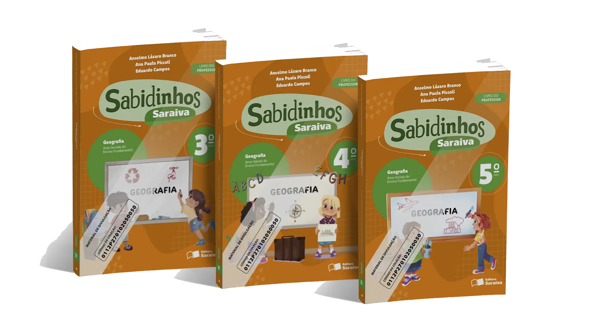 Sabidinhos Saraiva Geografia | 3º ao 5º ano | PNLD 2027