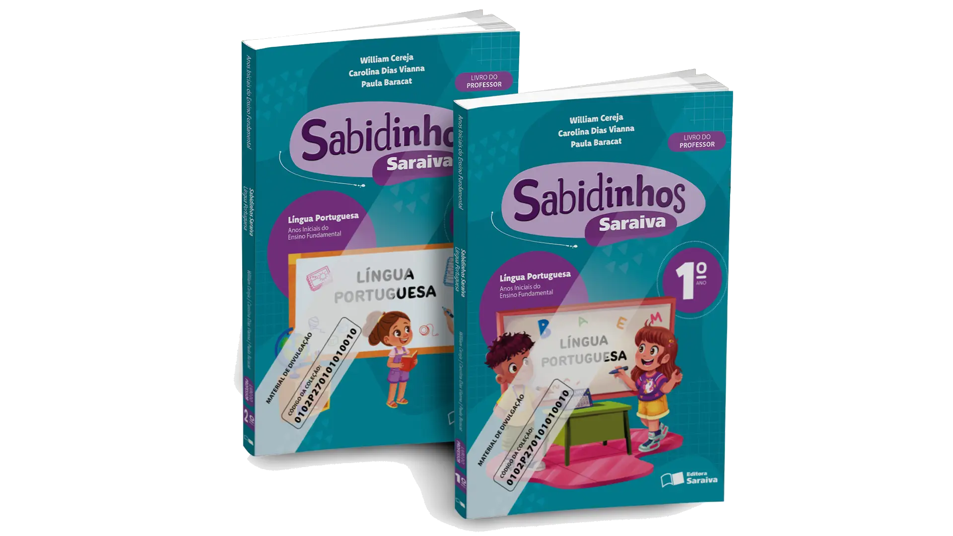 Sabidinhos Saraiva Língua Portuguesa | 1º ao 2º ano | PNLD 2027