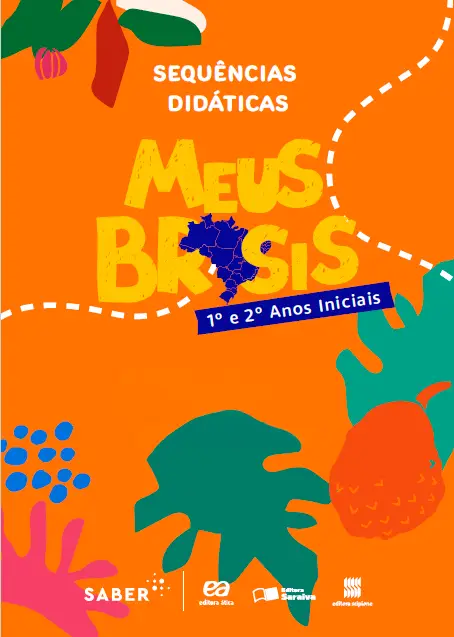 Capa do Livro do Aluno Sequencia Didatica Meus Brasis